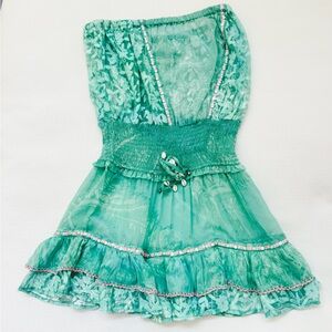 Ramy Brook blue cover up